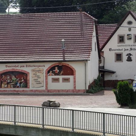 Restaurant & Pension "Bauernhof Zum Silberbergwerk" Limbach-Oberfrohna Exterior photo